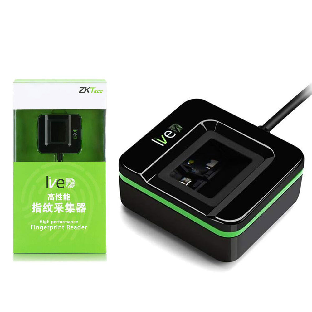 ZKT Live20R High Performance USB Fingerprint Reader (500 DPI) โ Android, iOS, Windows & Linux Supported