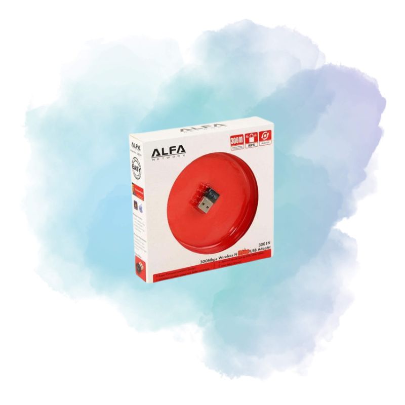 Alfa Mini WiFi USB Adapter 300Mbps Wireless Network Dongle