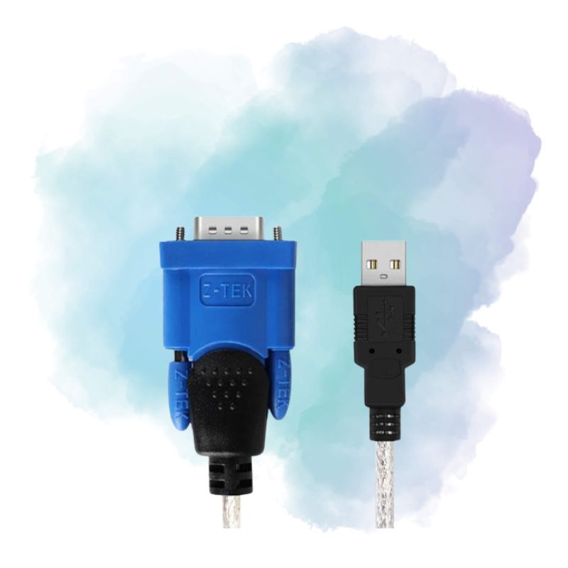 ZTEK USB 2.0 to RS232 DB9 Serial Converter Cable