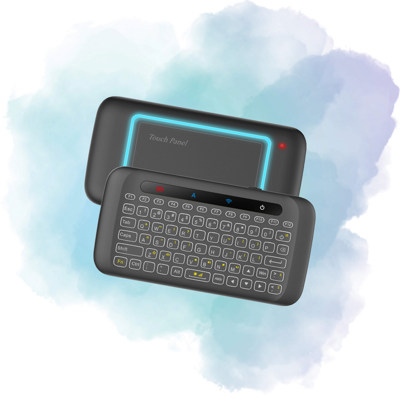 H20 Universal Mini Backlight Touchpad Wireless Keyboard Air Mouse Controller