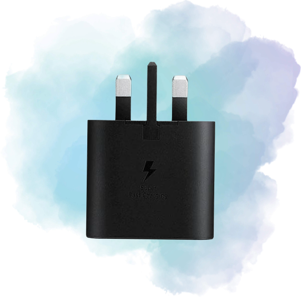 Samsung 25W Original USB-C PD Fast Charger (UK 3-Pin) – Super Fast Charging Adapter