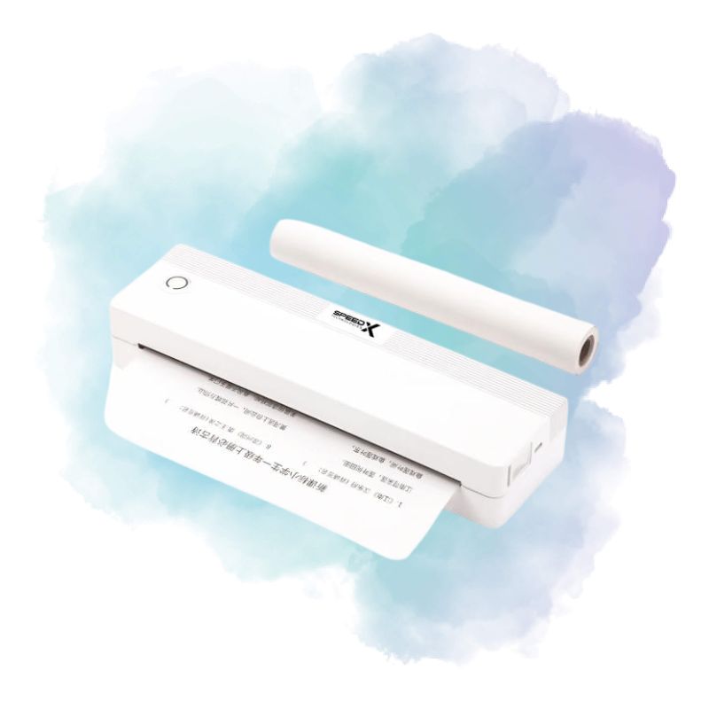 SPEED-X SP-A42 Portable Inkless A4 Thermal Printer BT WiFi USB-C