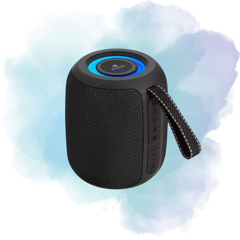 Kisonli Q26 10W Bluetooth Speaker | Waterproof | RGB LED | FM, USB, TF & TWS Portable Speaker