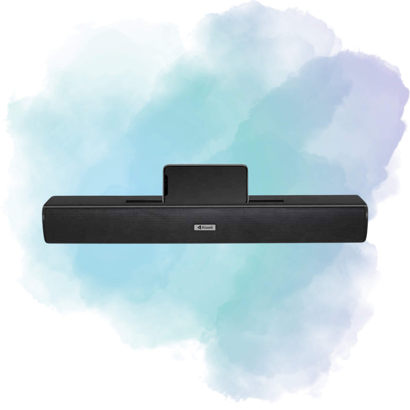 Kisonli LED-803 16W Bluetooth Soundbar Speaker | Portable Wireless | FM, USB, TF & TWS