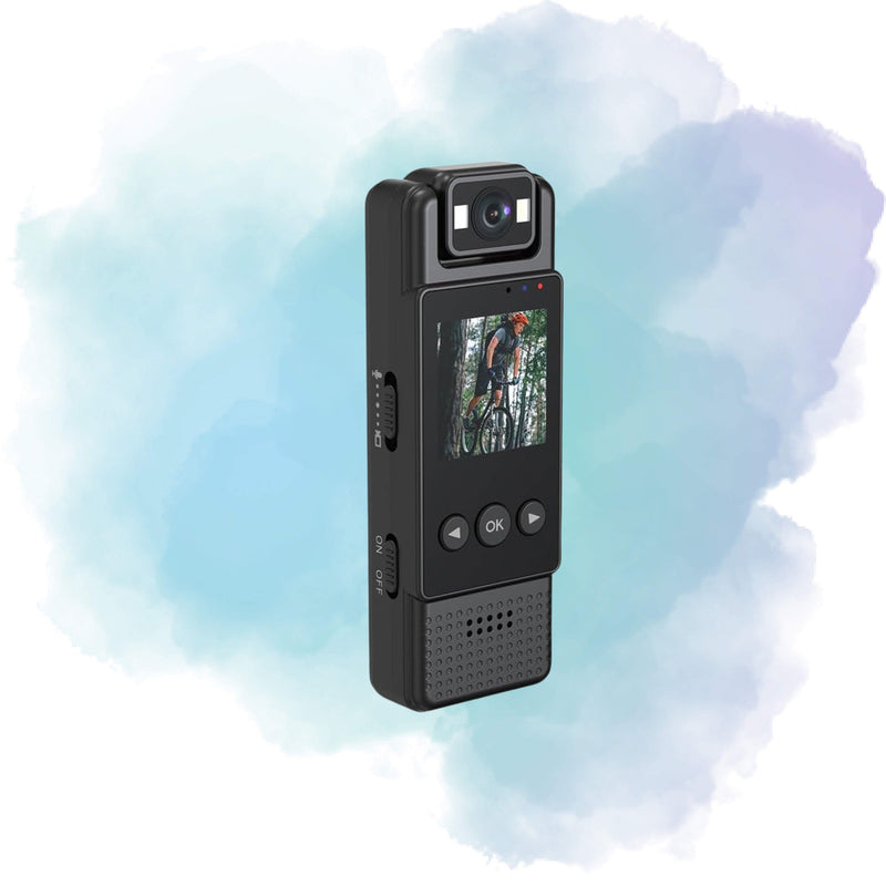 L12 Mini WiFi Body Camera 1080P Wearable Video Recorder with Night Vision & Wide Angle Lens