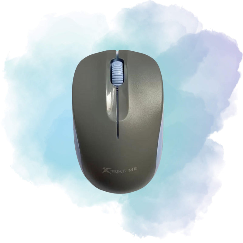 Xtrike Me GW-116 GY Wireless 2.4GHz Mouse Grey USB Ergonomic Optical Mouse