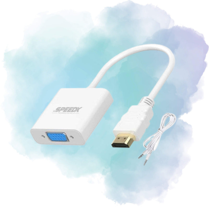 HDMI to VGA Converter with Audio 1080P