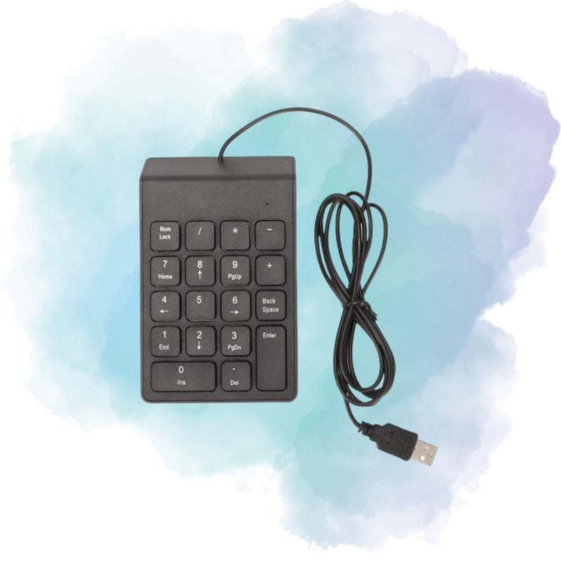 New Model USB 24-Key Numeric Keypad Programmable Numpad for Laptop & PC