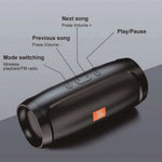 JBL Charge 3+ Mini Bluetooth Speaker with FM Radio, USB, TF Card & AUX
