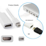 Mini DisplayPort to HDMI Converter 1080P