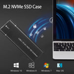 M.2 SSD Enclosure USB 3.1 Gen 2 10Gbps NVMe NGFF Case
