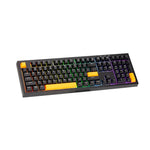 Xtrike Me KB-512 BK 108-Key Wired Mechanical Feel USB-C Keyboard Black