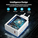 Xiaomi 67W EU Plug QC3.0 Fast Wall Turbo Charger with USB Cable