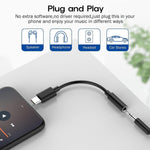USB Type-C to 3.5mm Headphone Jack Audio Adapter