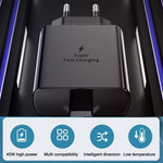 Samsung 45W EU Pin PD Super Fast Charger | USB-C Fast Charging Adapter