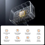JR-TCW01 17W 4-Port Universal Travel Adapter (Black)