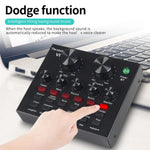 V8 BM-800 Podcast Condenser Microphone Set with Live Sound Card