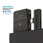 SX8 Type-C Single Professional Lavalier Wireless Microphone