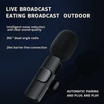 K9 Collar Wireless Microphone (iPhone/Android & Type-C Supported)