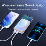Joyroom JR-W020 10000mAh 20W Magnetic Wireless Power Bank White