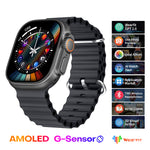 HK10 Ultra 3 Smart Watch 2.02" AMOLED Display AI Features Wearfit Pro Black