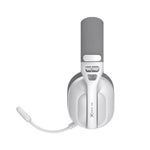 Xtrike Me GH-513W WH Tri-Mode Gaming Headset (Bluetooth 6.0, 2.4G Wireless & Wired), 40mm Drivers, Dual EQ Modes, Low Latency, Over-Ear Comfort – White