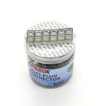 SpeedX Cat6 RJ45 FTP STP Pass Through Connector 100PCS Bottle Pack