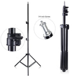 210cm Adjustable Ring Light Tripod Stand for Photography & Live Streaming