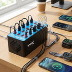 Speed-X SX-UC1120 20-Port USB Charging Station 100W – 20A Multi Charger