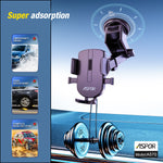 Aspor A570 360° Rotatable Car Mobile Phone Holder Vent Mount