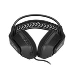 Xtrike Me GH712 RGB Gaming Headset with Noise Reduction Microphone | 50mm Drivers | Wired 3.5mm + USB | Black