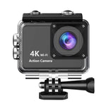 V22 4K Ultra HD Mini Action Camera Waterproof WiFi Sports Camera with Touch Screen