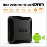 X96Q Mini Smart Android TV Box 2GB RAM 16GB ROM | 4K 60FPS | Android 10 | Quad-Core