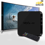 MXQ 4K Smart Android TV Box | Quad-Core | 1GB RAM 8GB ROM | Android 7.1 | Ultra HD Media Player