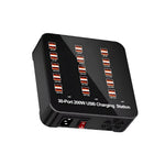 30-Port 200W USB Fast Charging Station – Multi-Device Smart Charger
