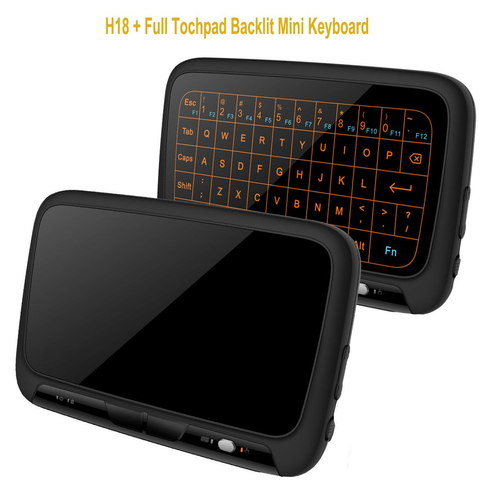 HP H18+ 2.4GHz Wireless Keyboard with Full Touchpad & Backlight