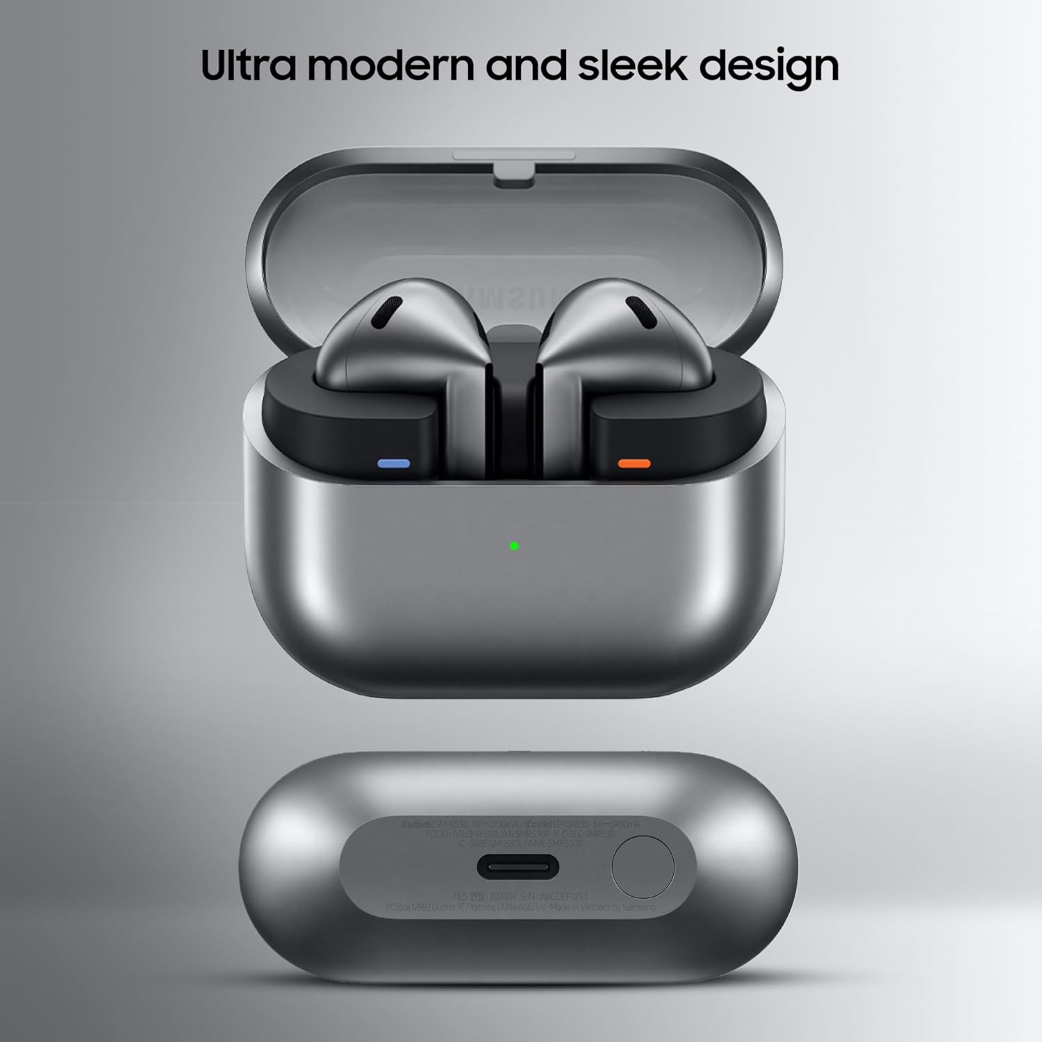 Samsung Galaxy Buds3 R530 Wireless Charging Earbuds Black – ANC Bluetooth Earbuds