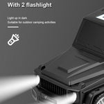Kisonli B2 10W Portable Bluetooth Speaker | Solar Charging | FM Radio | AUX | Wireless Speaker