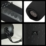 Kisonli Q22 Plus 16W Bluetooth Speaker | Waterproof | FM, USB, TF, AUX & TWS Portable Speaker