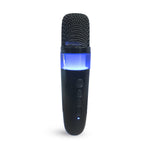 K12 Mini Wireless Bluetooth Karaoke Speaker with Microphone, Voice Changer & LED Lights
