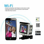 D800 4K WiFi Action Sports Camera 16MP HD Waterproof Camera with Full Accessories Kit