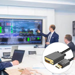 DisplayPort to VGA Cable 1.8M – Full HD 1080P DP to VGA Converter