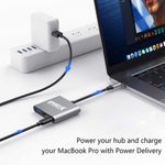SpeedX SP-TC03A Type C 3.1 to HDMI USB 3.0 OTG 3-in-1 Adapter