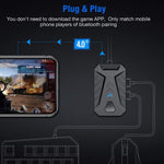 Gaming Wireless Bluetooth 5-in-1 Keyboard & Mouse Combo for Android & iOS