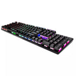 Xtrike Me GK-980 EN Wired Mechanical Gaming Keyboard 104-Key Rainbow Backlit Blue Switch