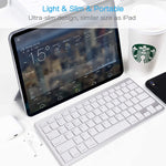 Bluetooth Keyboard Blue X5 Wireless Compact Keyboard for iOS Android Windows Mac