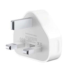 iPhone 5W USB Power Adapter UK 3-Pin Charger