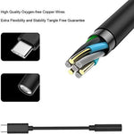 USB Type-C to 3.5mm Headphone Jack Audio Adapter