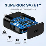 Samsung 45W US Pin PD Super Fast Charger USB-C Fast Charging Adapter