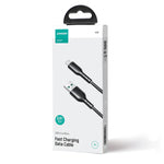 Joyroom SA26-AC3 3A USB-A to USB-C Fast Charging & Data Cable (1m, Black)